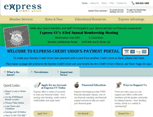 Tablet Screenshot of expresscu.org